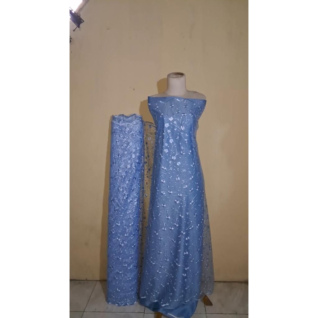 Kain tile Brokat korea pul payet Orijinal SAKURA