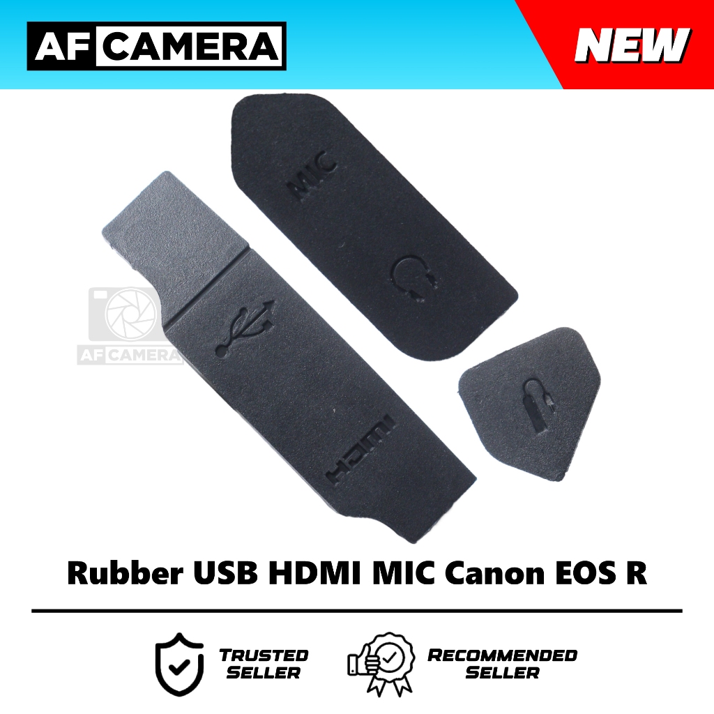 Karet Rubber Tutup USB HDMI MIC Canon EOS R