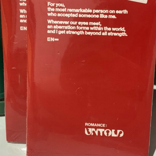 

ALBUM ENHYPEN SEALED ONLY!! ori asli album era R:U Romance:untold & memorabilia ENHYPEN WEVERSE