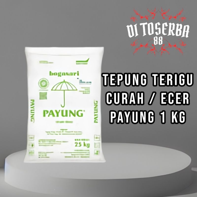 

Tepung Terigu Payung Ecer Curah 1 Kg