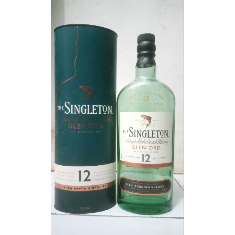 Jual Botol Bekas The Singleton of Glen Ord 12 Y.O - Highland Single Malt Scotch Whisky.