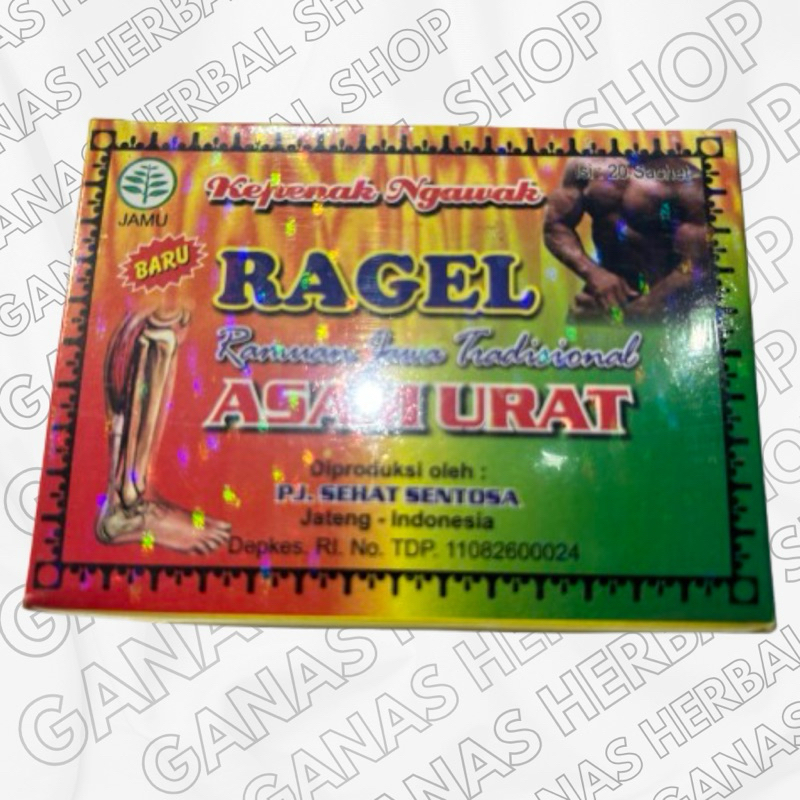 "Ragel" Asam urat, pegel linu dll