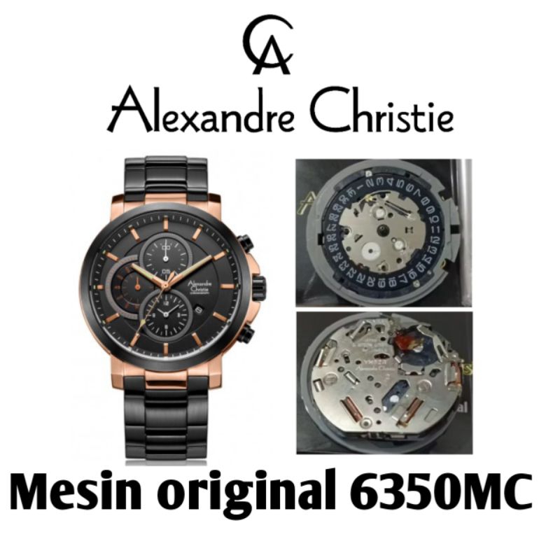 mesin Alexandre christie original 6350mc