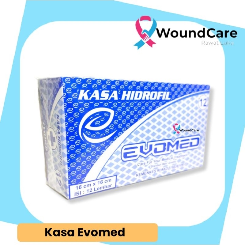 Kasa Hidrofil 16 x 16 Evomed Kasa Kotak / Box