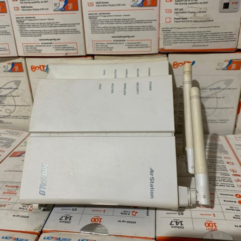 BUFFALO Air Station WRC-GN (Router & Adaptor) Acespoint Wifi Single Band (Dual Wifi)