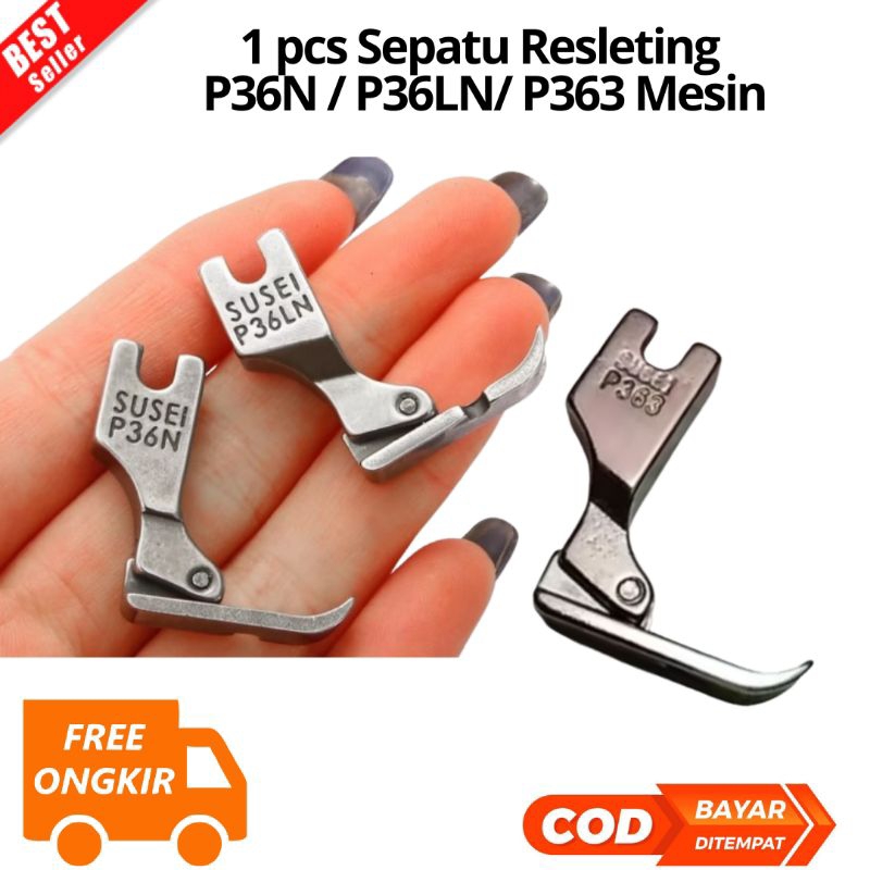 [JIB] BAYAR DI TEMPAT    Sepatu Resleting P36N / P36LN/ P363 MesinHigh Speed Jarum 1 Juki Typical Br
