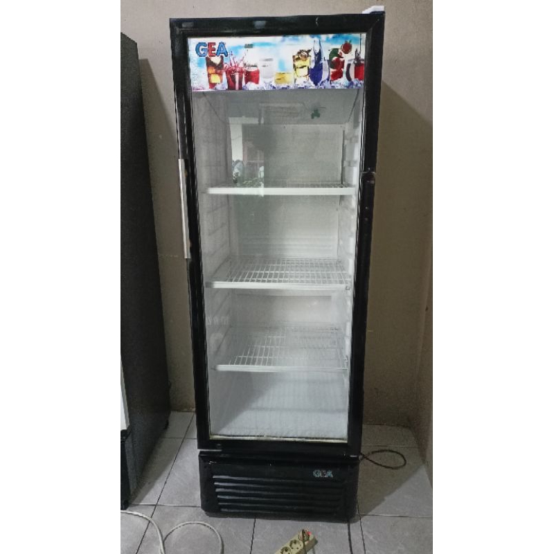 SECOND/BEKAS SHOWCASE 1 PINTU RSA/GEA/SOKES 1 PINTU/DISPLAY COOLER