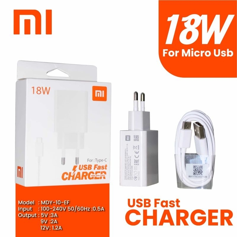 Charger Xiaomi Fast Charger 18w