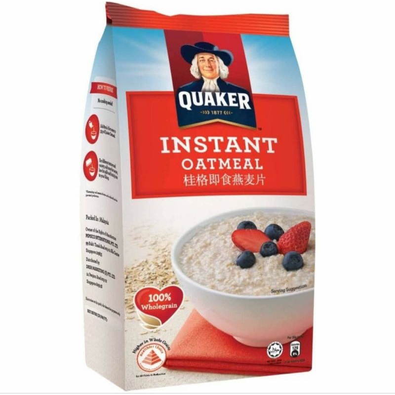 

Quaker Instant Oatmeal 800gr 800gram oat 800