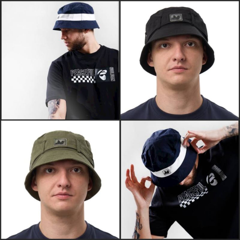 Topi bucket peaceful hooligan