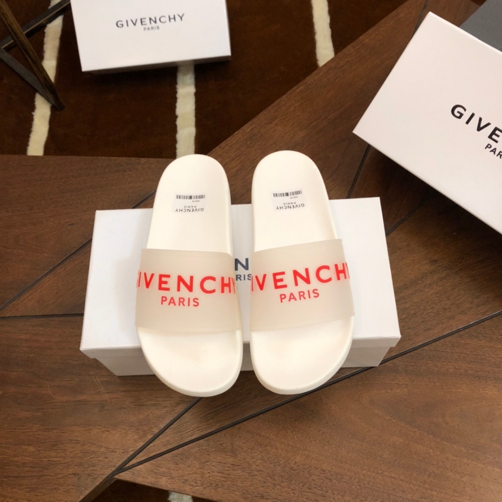 Givenchy Sandal Pasangan Huruf Timbul Casual