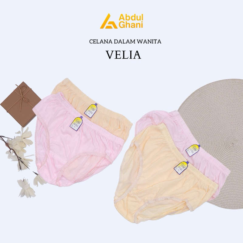 Celana Dalam Velia / Celana Dalam Wanita / Celana Dalam Perempuan / 12pcs