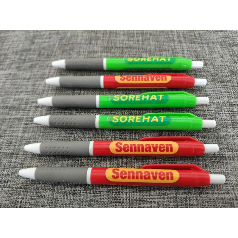 

CETAK SABLON CUSTOM BOLPOIN PROMOSI / PULPEN CUSTOM FREE DESIGN