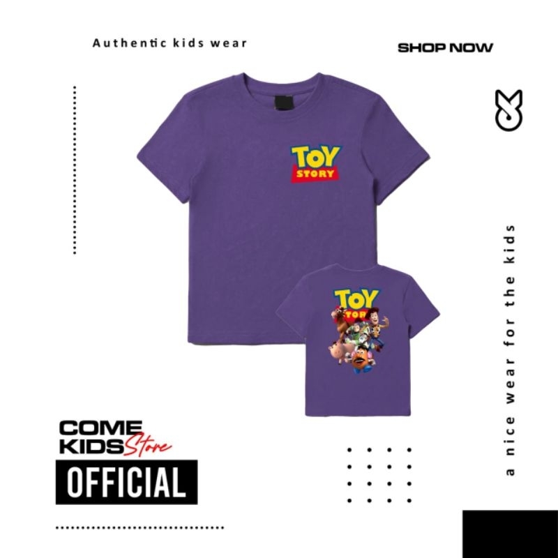 COMEKIDS baju anak laki-laki / TOY STORY