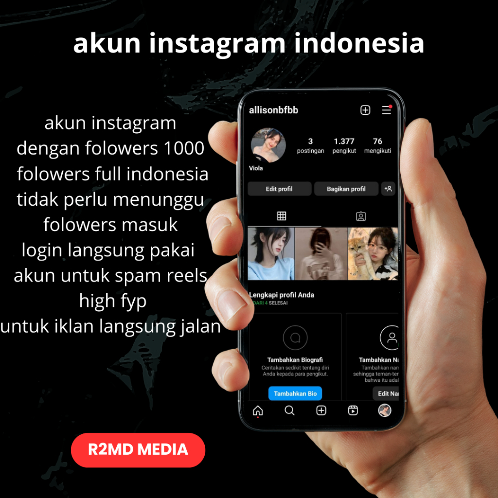 AKUN INSTAGRAM FOLOWERS 1000 INDONESIA