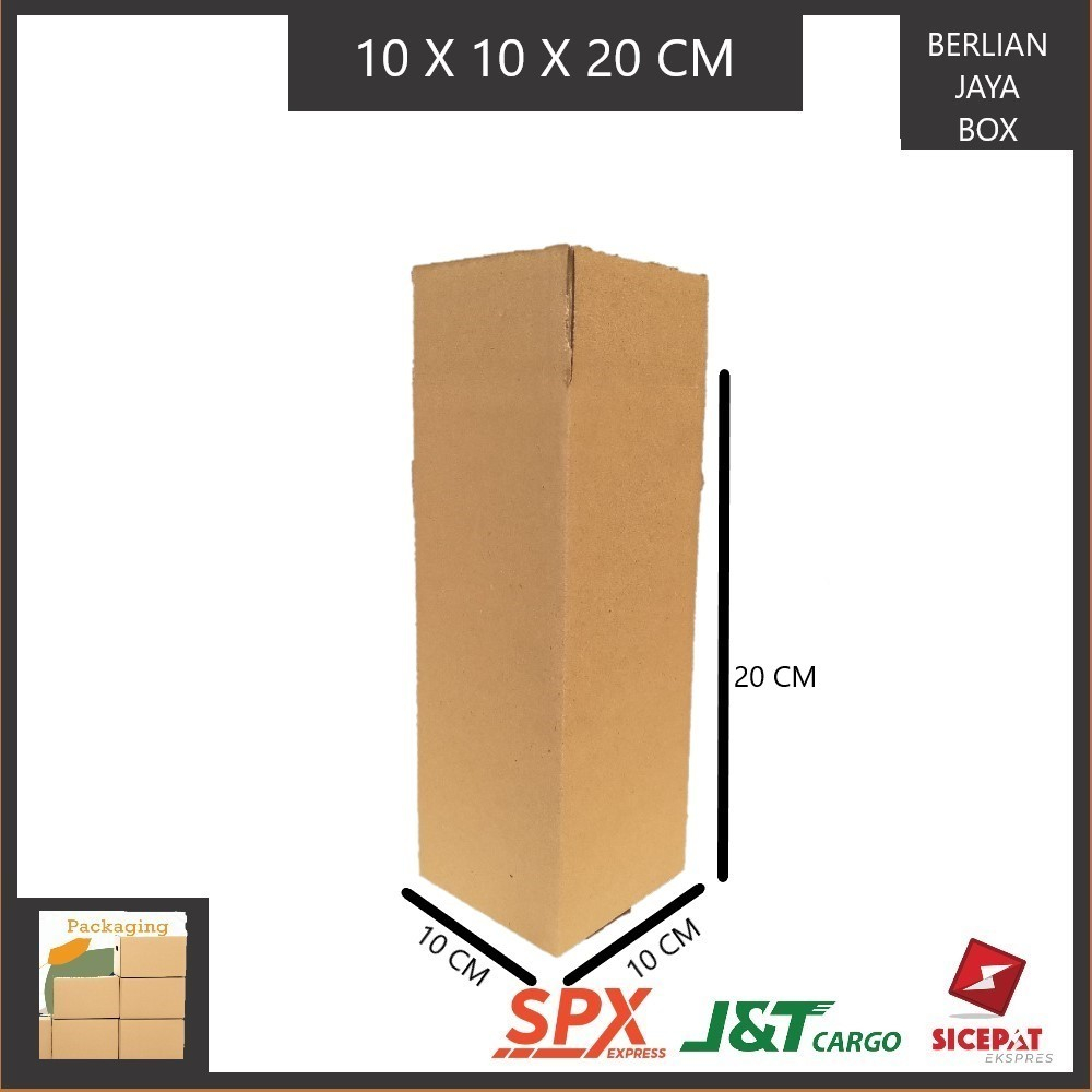 

KARDUS PACKING SINGGLE WALL UKURAN P10xL10xT20