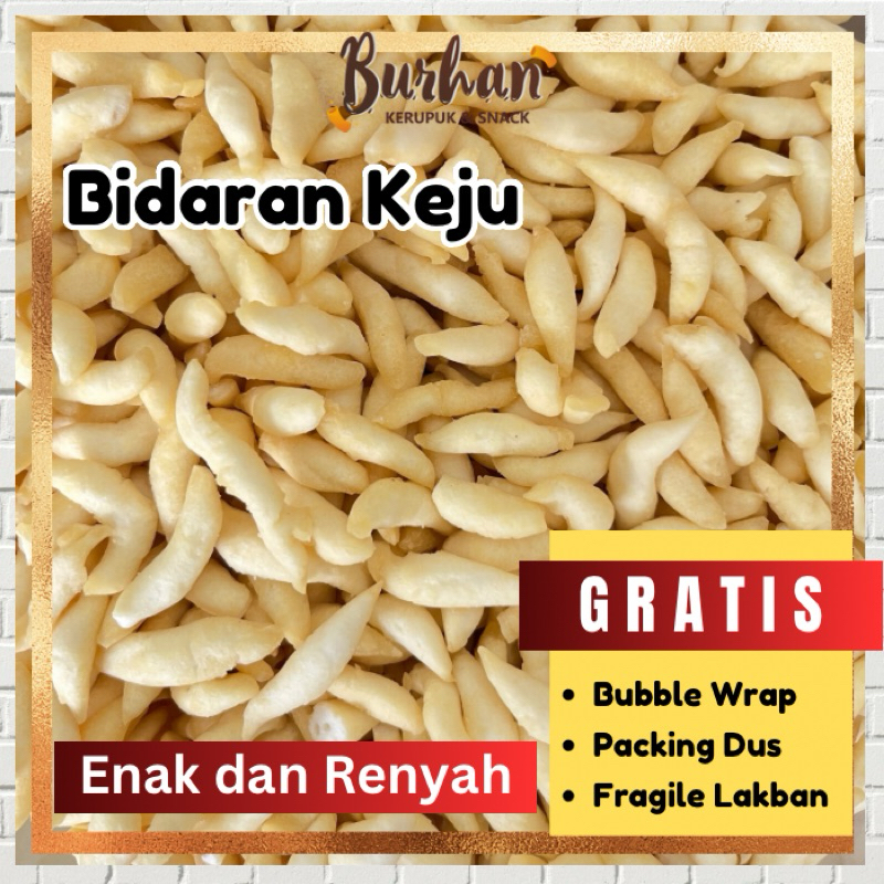 

Gabus Keju / Bidaran Keju Renyah | Burhan Snack Grosir Jember