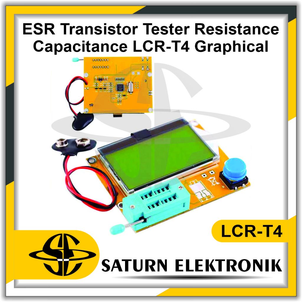 LCR-T4 ESR Meter Transistor Tester Digital Resistor Capasitor Transistor & Mosfet