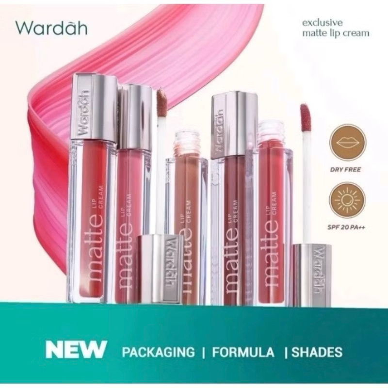 WARDAH EXCLUSIVE MATTE LIP CREAM | WARDAH LIP CREAM ORIGINAL 100%