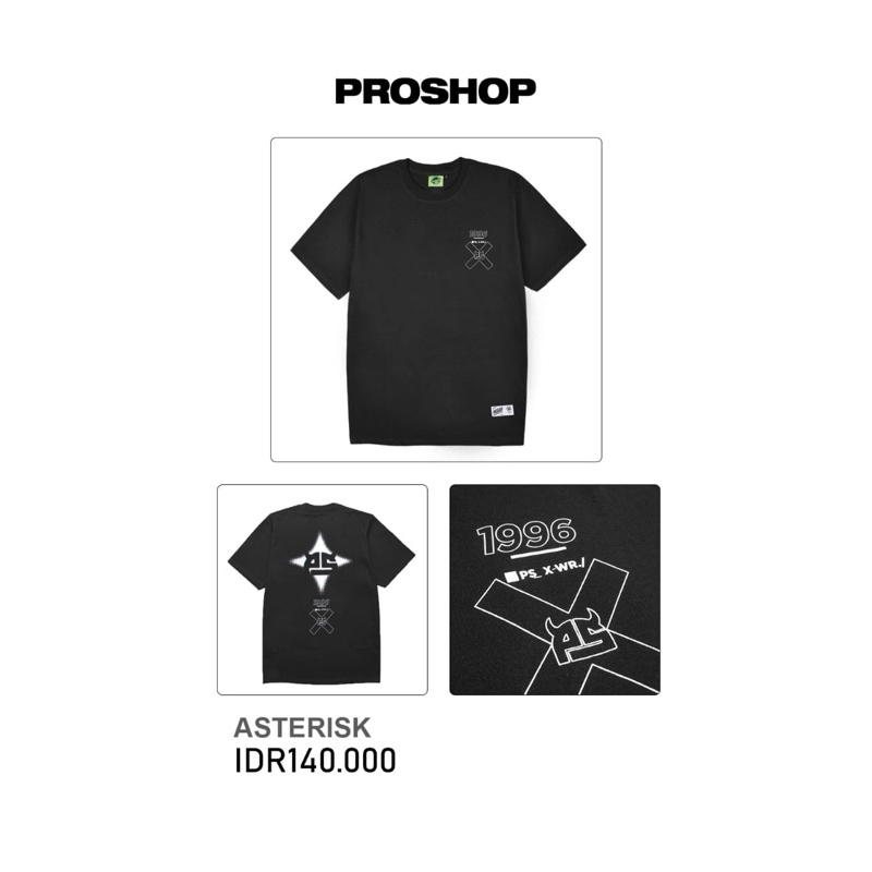 kaos proshop arterisk | kaos porshop original | distro bandung