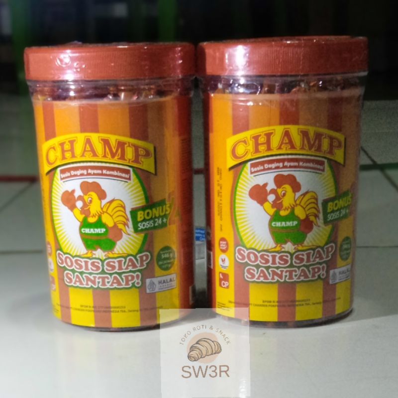 

CHAMP SOSIS SIAP SANTAP toples isi 24+2 pcs