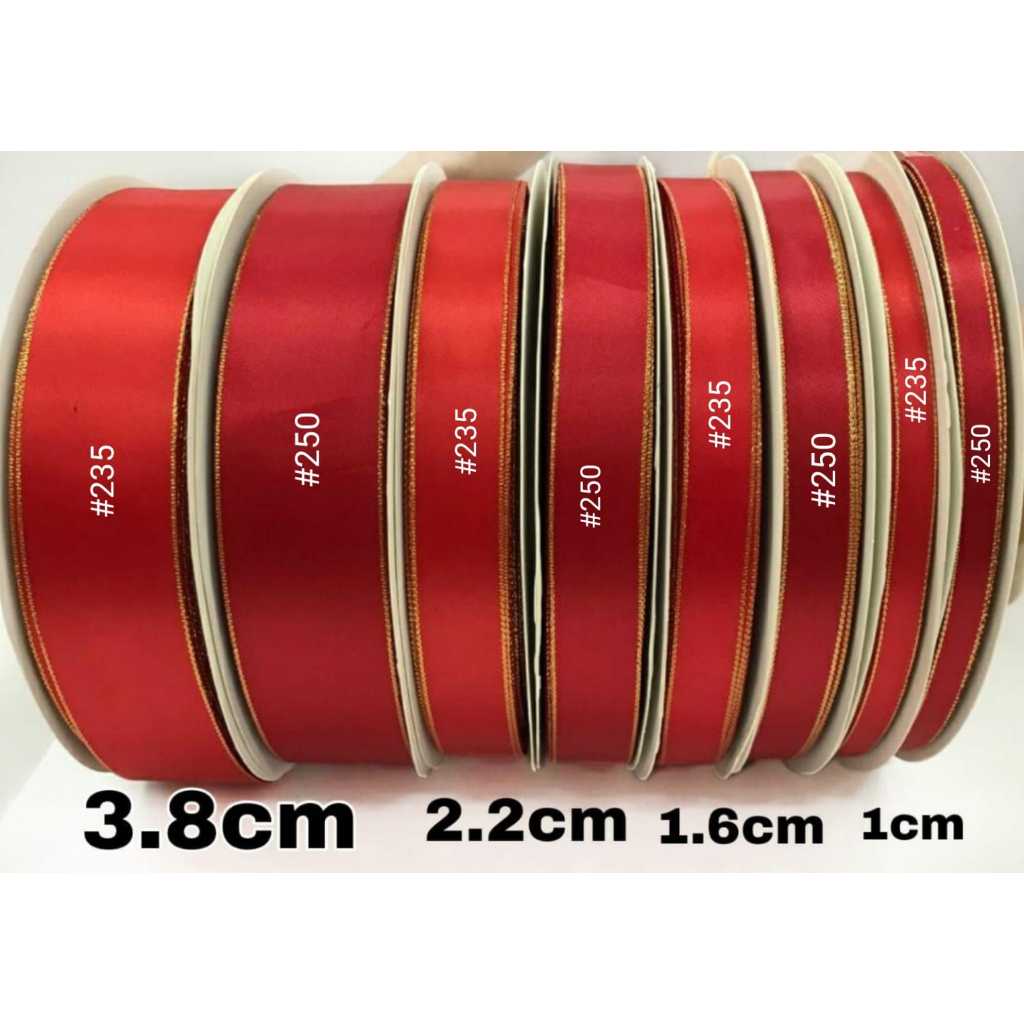 

1YARD - PITA SATIN LIST GOLD /DOUBLE SATIN LIST EMAS