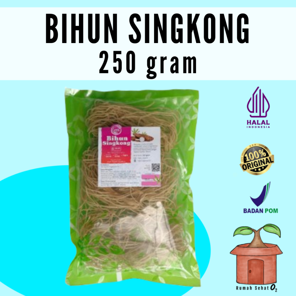 

Bihun Singkong Bebas Gluten Mie Lethek Lingkar Organik