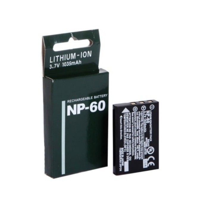 Battery Fujifilm NP-60 NP60 Rechargeable