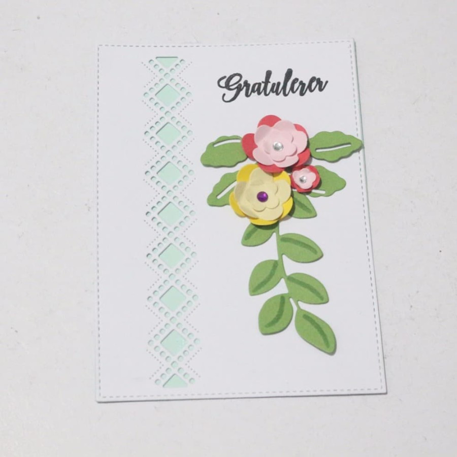 

Cutting Dies - Rhombus Square Border Pattern