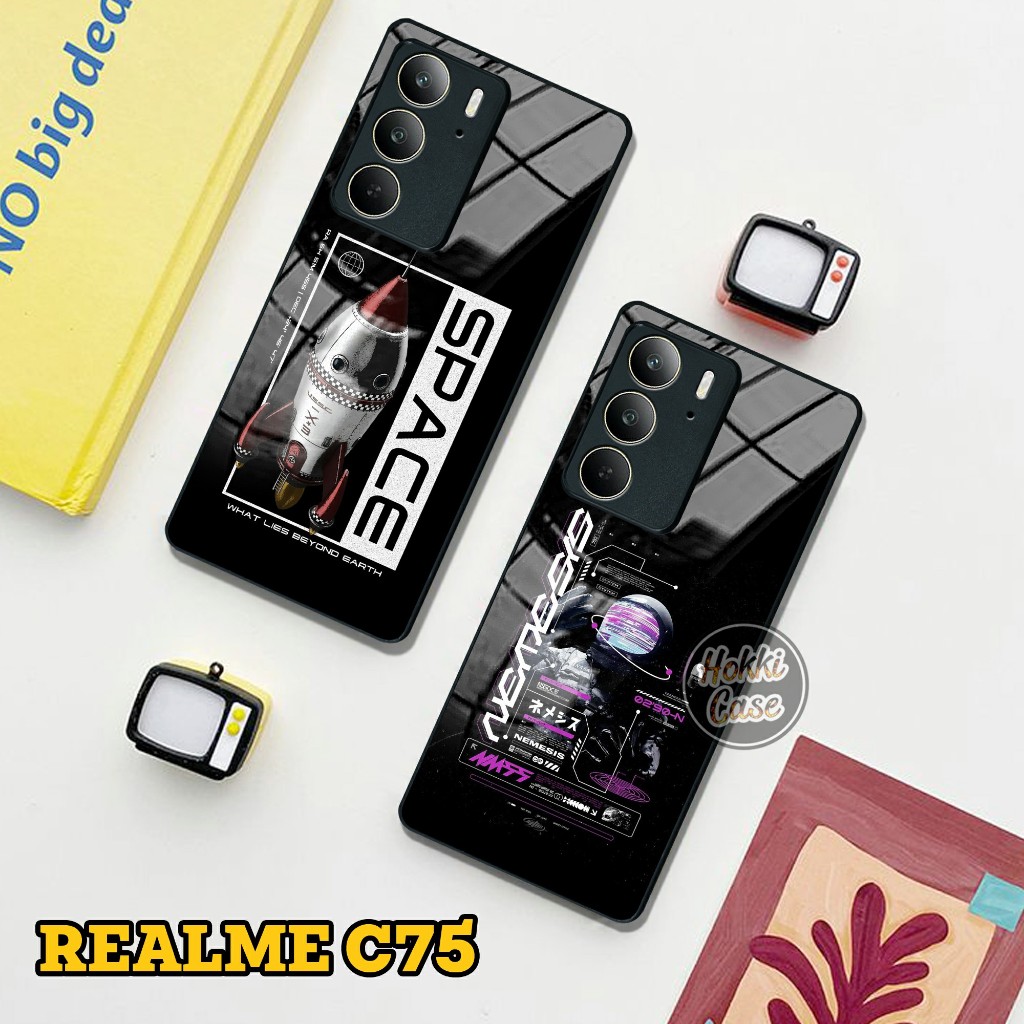 Case Realme C75 - Softcase Glass Realme C75 - Casing Realme C75 Terbaru - Silikon Realme C75 - Realm