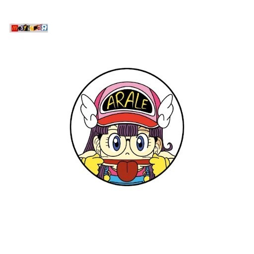 

sticker Akira Toriyama Dr slump arale graphic rounded stiker anime