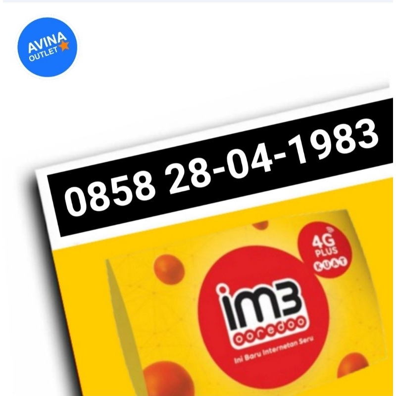 28-04-1983 Kartu Perdana Indosat IM3 Seri Tanggal Bulan Tahun Lahir 28 April 1983