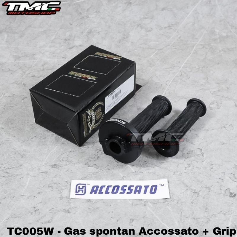 Gas spontan Accossato 1 kabel Ninja Ninja150 R RR RX King