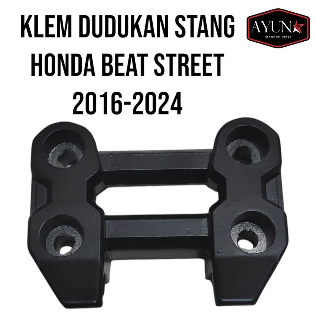 Klem dudukan raiser stang honda beat street dudukan stang honda beat street esp
