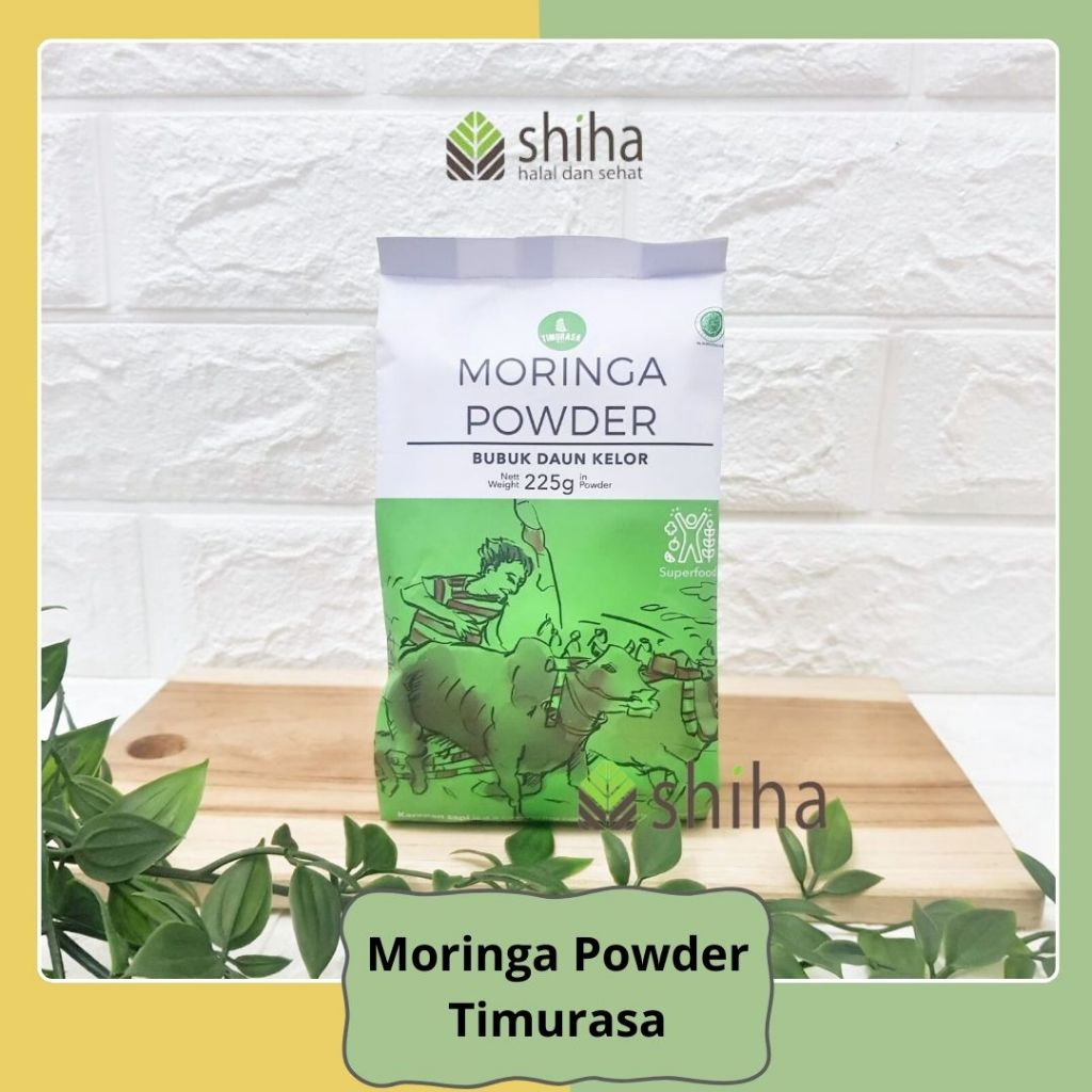 

Moringa Powder 225gr | Bubuk Daun Kelor - Timurasa