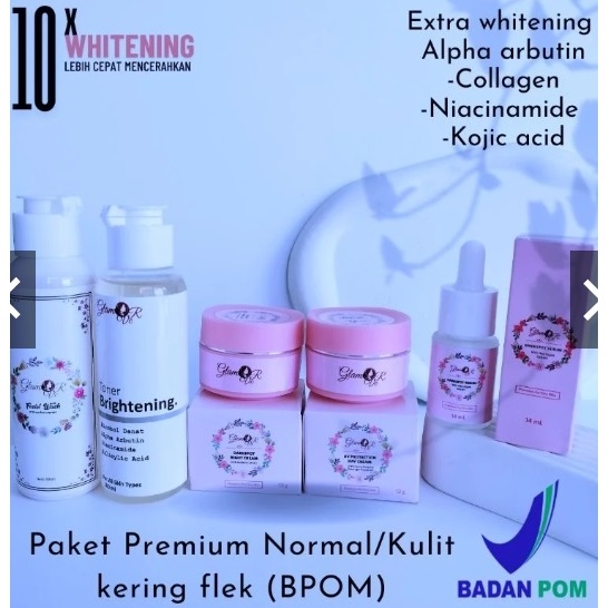 GLAMOR SKINCARE BPOM (PAKET)