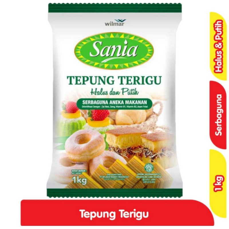 

Sania Tepung Terigu Serbaguna 1000g