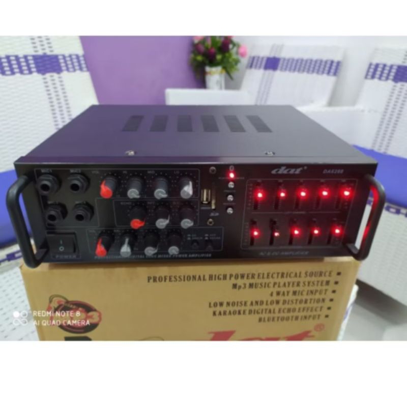 power amplifier dat 6288 bluetooth