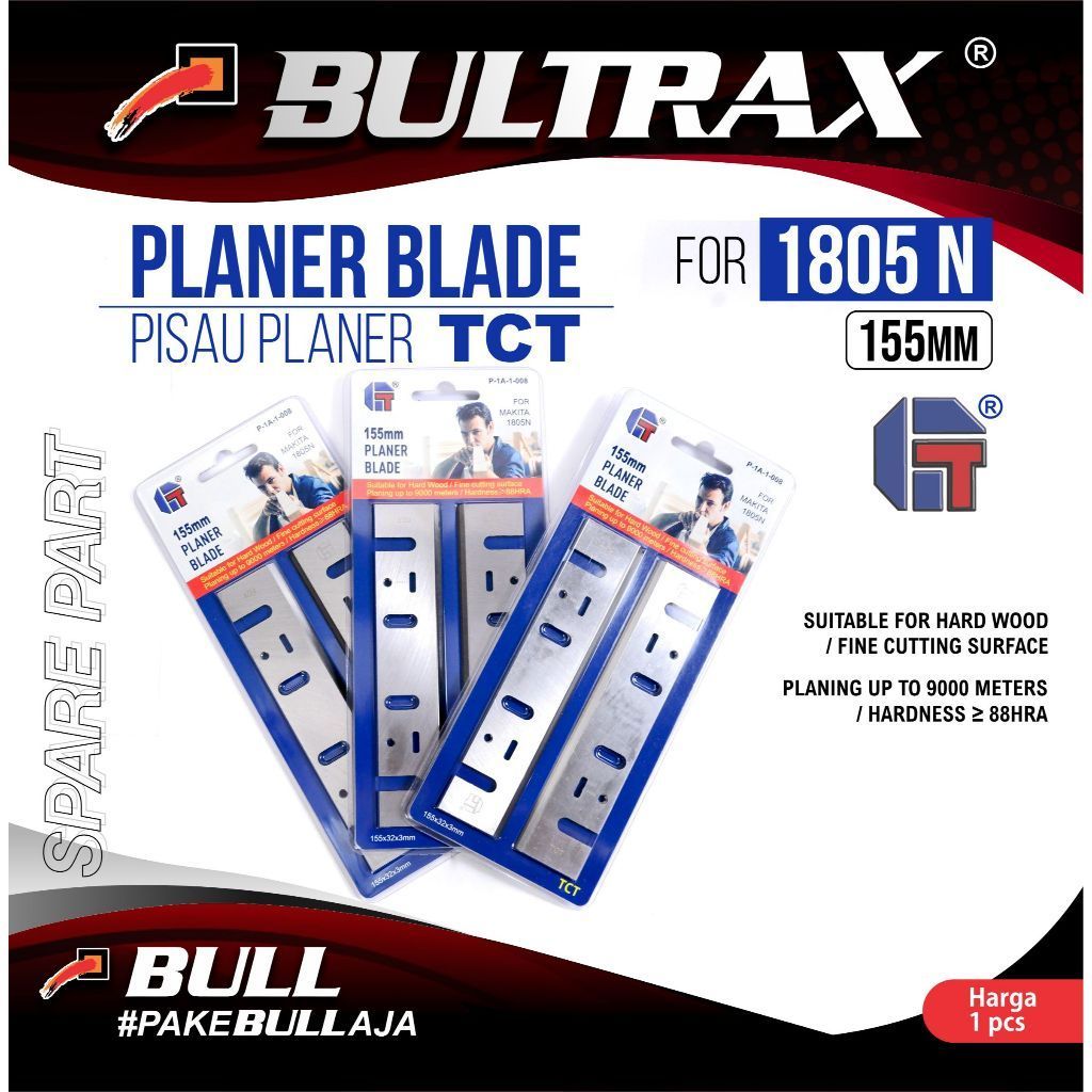Pisau Planer TCT 1805 GT / Planer Blade TCT Pisau Pasah TCT 1805 N GT 15cm