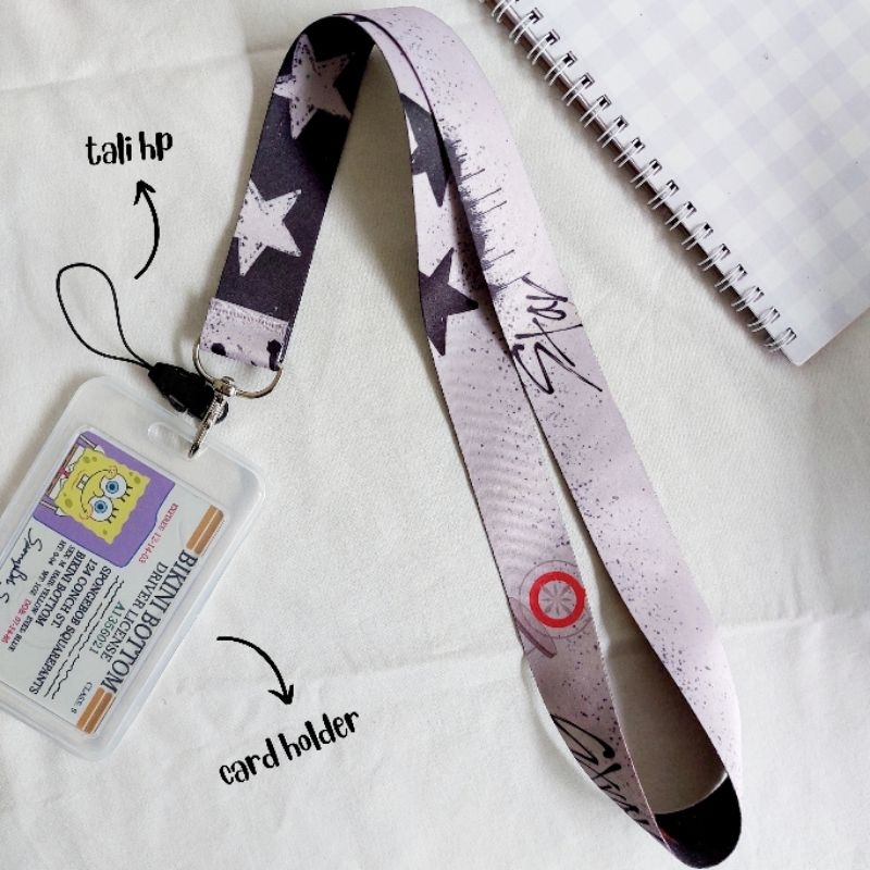 Straykids Tali Lanyard ID Card KPOP Design Aesthetic