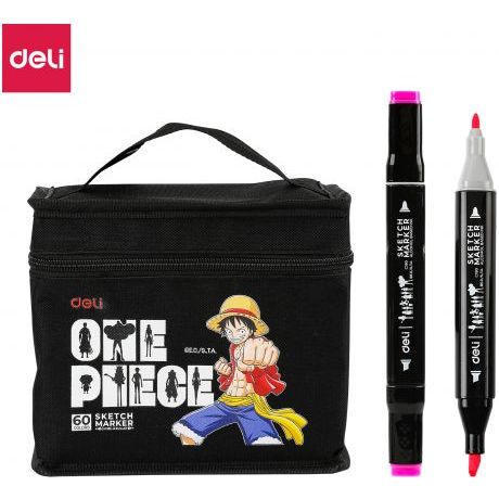 

Deli Sketch Marker / Spidol Sketsa One Piece Double Dual Tip 30 60 80