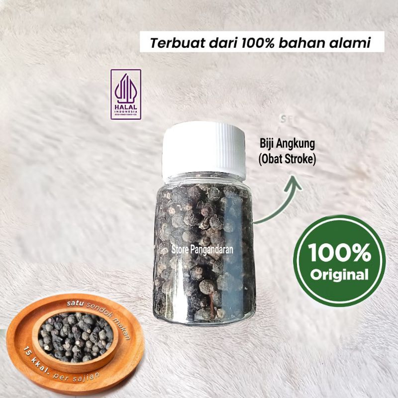 

Biji Buah Angkung Kering Isi 200 Biji Premium Obat Herbal Stroke