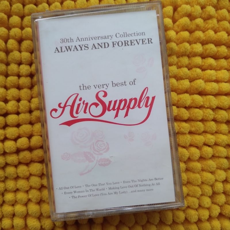 KASET PITA AIR SUPPLY THE VERY BEST OF 30TH ANNIVERSARY COLLECTION