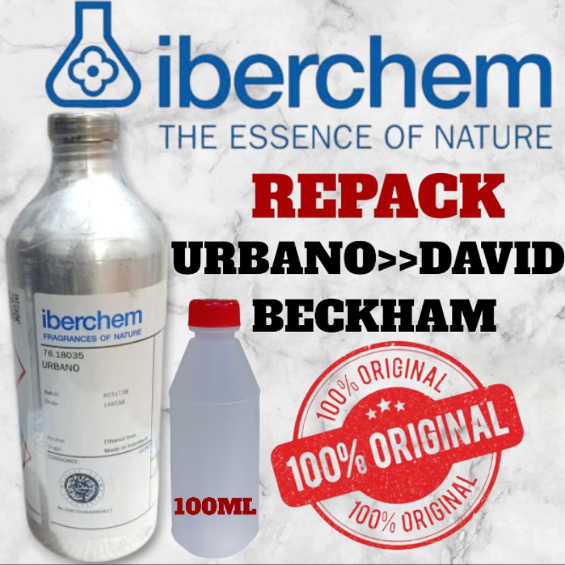 Bibit/Biang Parfum DAVID BECKHAM Produk IBERCHEM Original Kemasan Repack 100ml