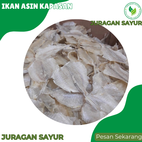 

Juragan Sayur - Ikan Asin Kapasan 100gr - Ikan Asin Kapasaan 1 kg