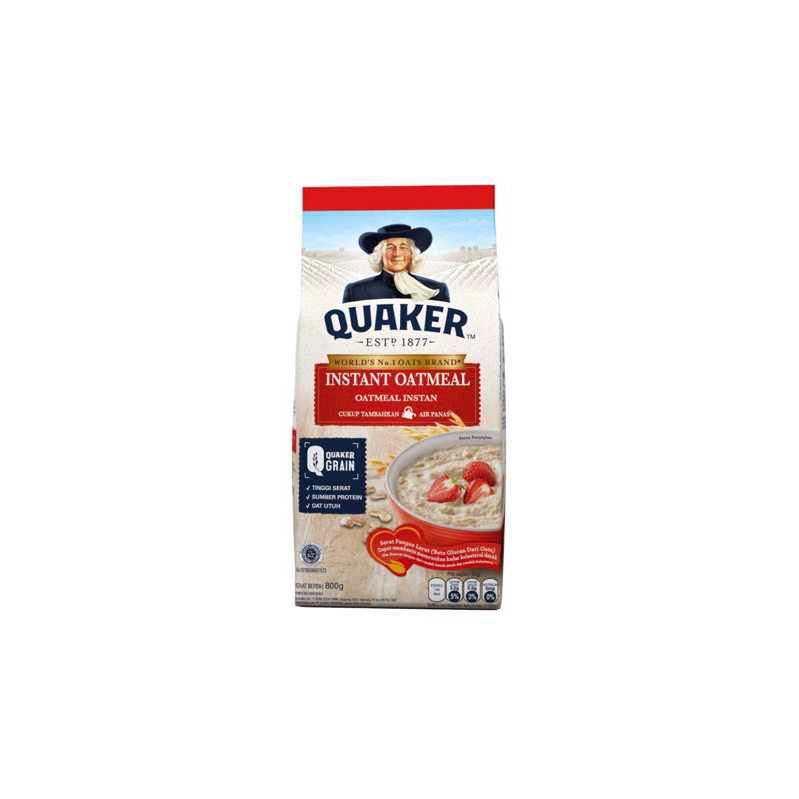 

Quaker Oatmeal Instan 800g