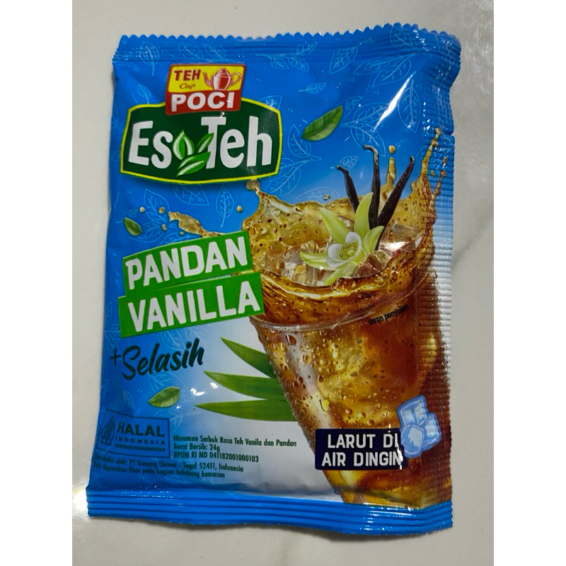 

Es Teh Poci Pandan Vanila