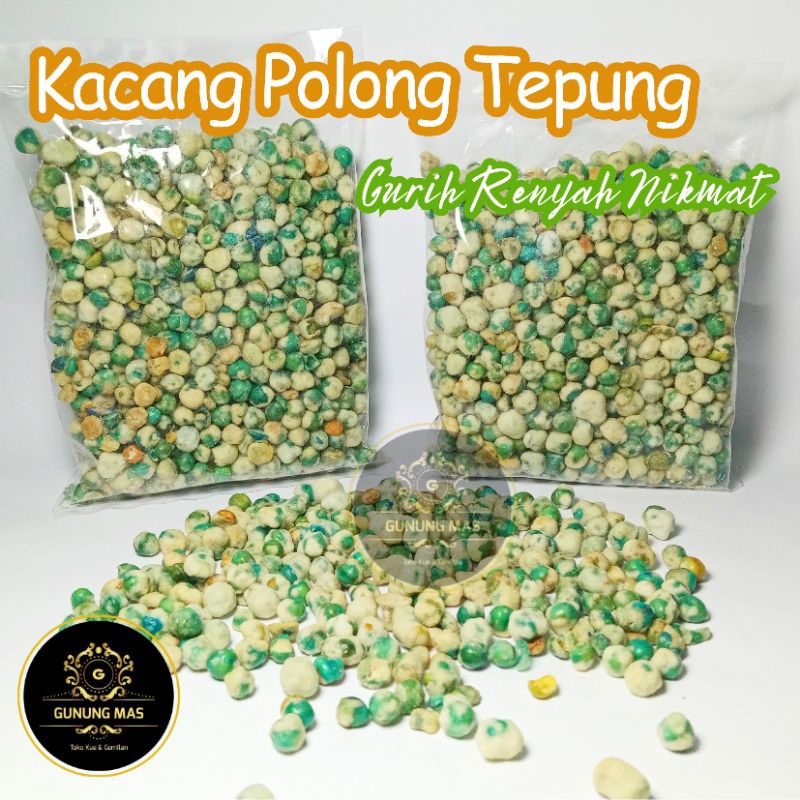 

KACANG POLONG 500 GR / POLONG IJO / POLONG TEPUNG