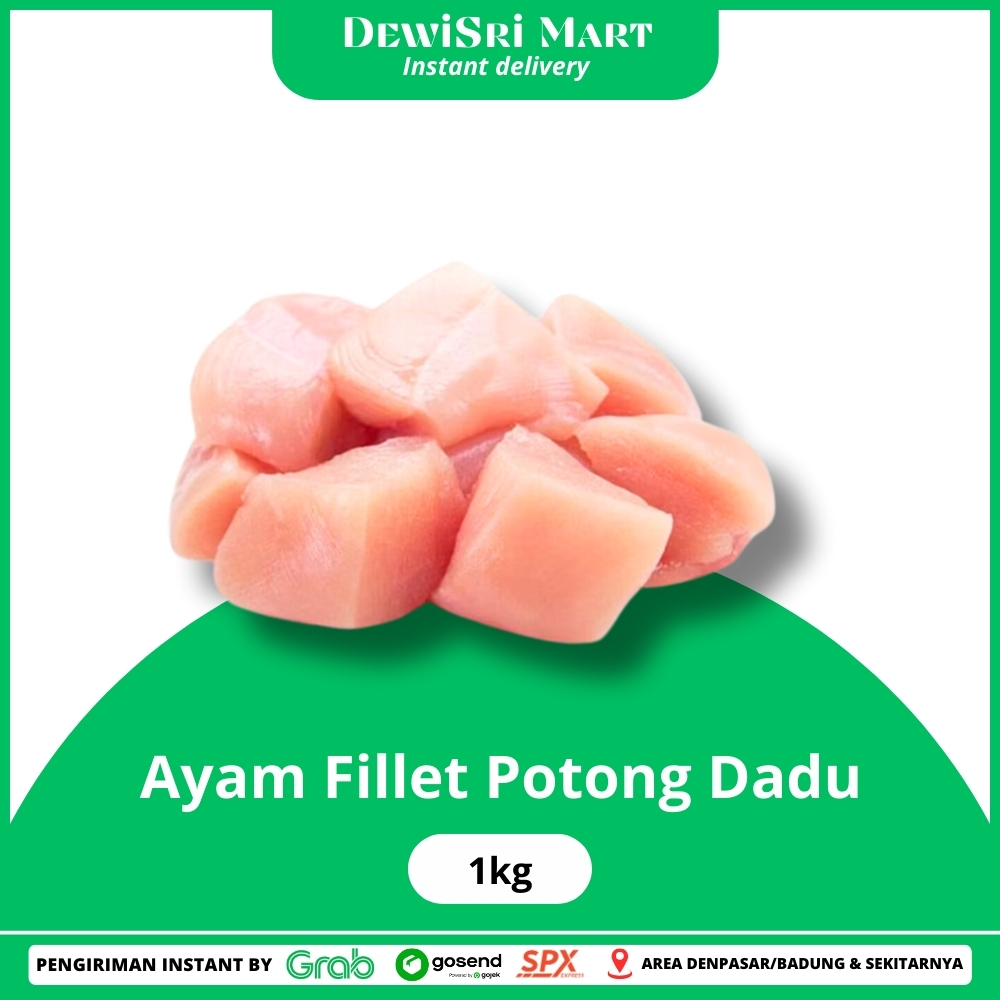 

Dada Fillet Potong Dadu 1kg - Dewi Sri Mart