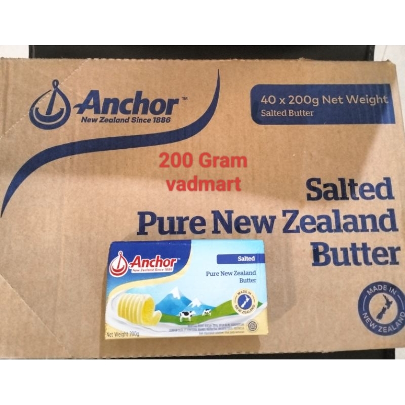 

Anchor butter salted 200 gram